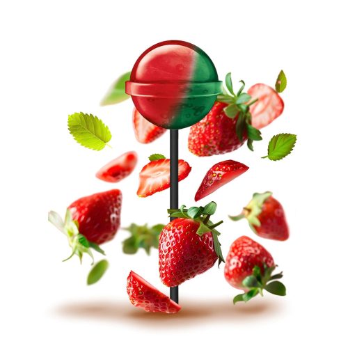 Cannabis Lolly Strawberry Haze kannabisz nyalóka | 10 db