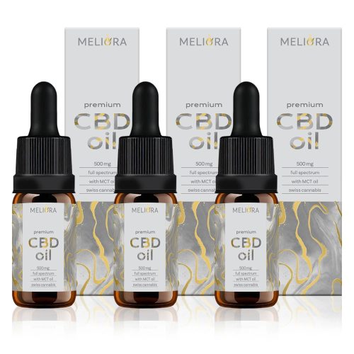 Meliora Teljes Spektrumú 5% CBD csomag | 1500 mg | 30 ml