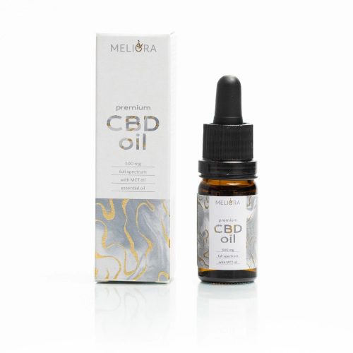 Meliora Teljes Spektrumú 5% CBD olaj | 500 mg | 10 ml