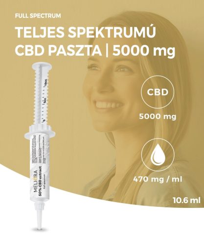 Meliora 50% CBD paszta | 5000 mg | 10.6 ml
