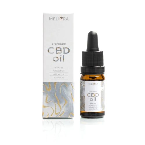 Meliora Teljes Spektrumú 40% CBD olaj | 4000 mg | 10 ml