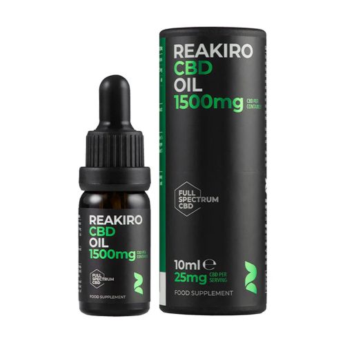 Reakiro Teljes Spektrumú 15% CBD olaj | 1500 mg | 10 ml