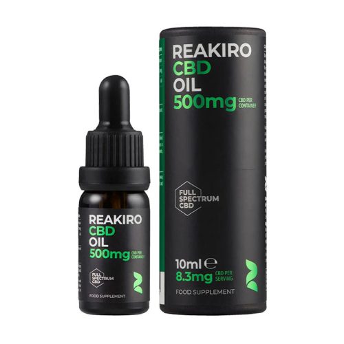 Reakiro Teljes Spektrumú 5% CBD olaj | 500 mg | 10 ml