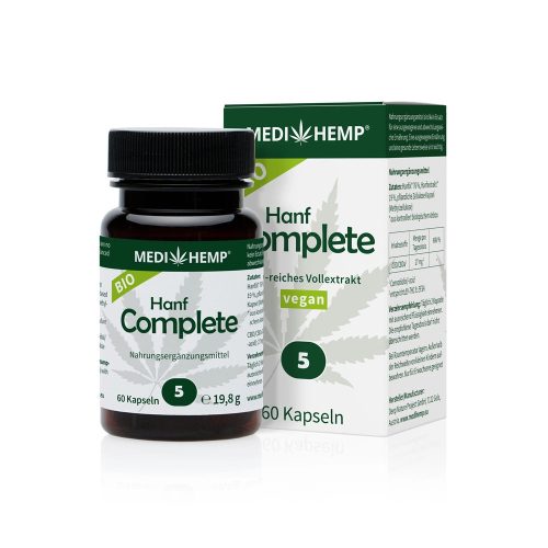 Medihemp Complete 5% CBD kapszula | 60 db | 810 mg