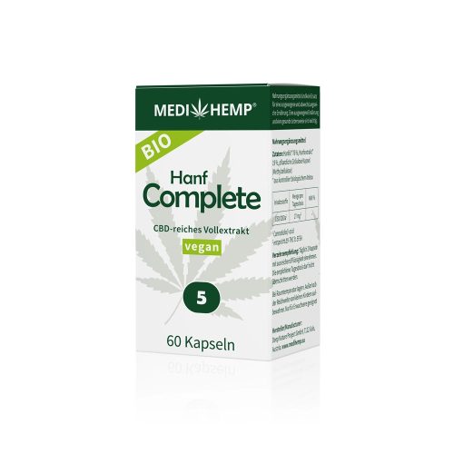 Medihemp Complete 5% CBD kapszula | 60 db | 810 mg
