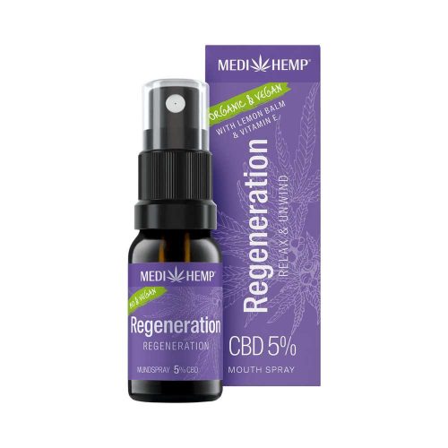 Medihemp Regeneration 5% CBD olaj szájspray | 500 mg | 10 ml