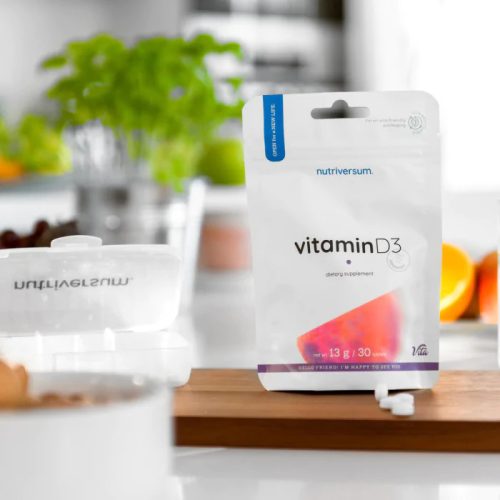 Nutriversum Vitamin D3 tabletta | 30 db