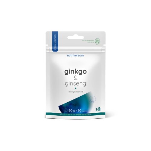 Nutriversum Ginkgo + Ginseng kapszula | 30 db