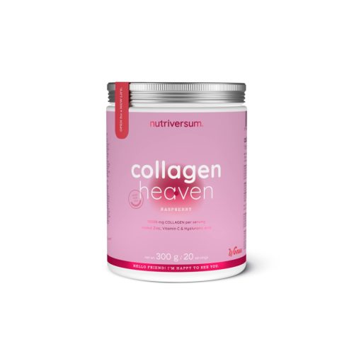 Nutriversum Collagen Heaven | Kollagén por | málna | 300 g
